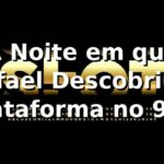 A Noite em que Rafael Descobriu a Plataforma no 96b